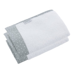 JUEGO 2 TOALLAS FOREST GRIS...