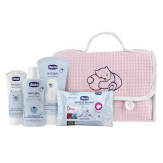 BOLSA BABY PIQUE ROSA CHICCO