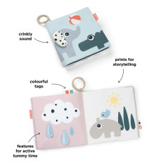 TUMMY TIME SOFT BOOK DEER...