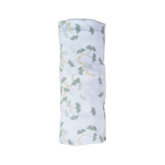 MUSELINA BAMBU GINKO VERDE...