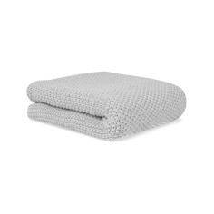 MANTA 70*90 COTO ORG GRIS...